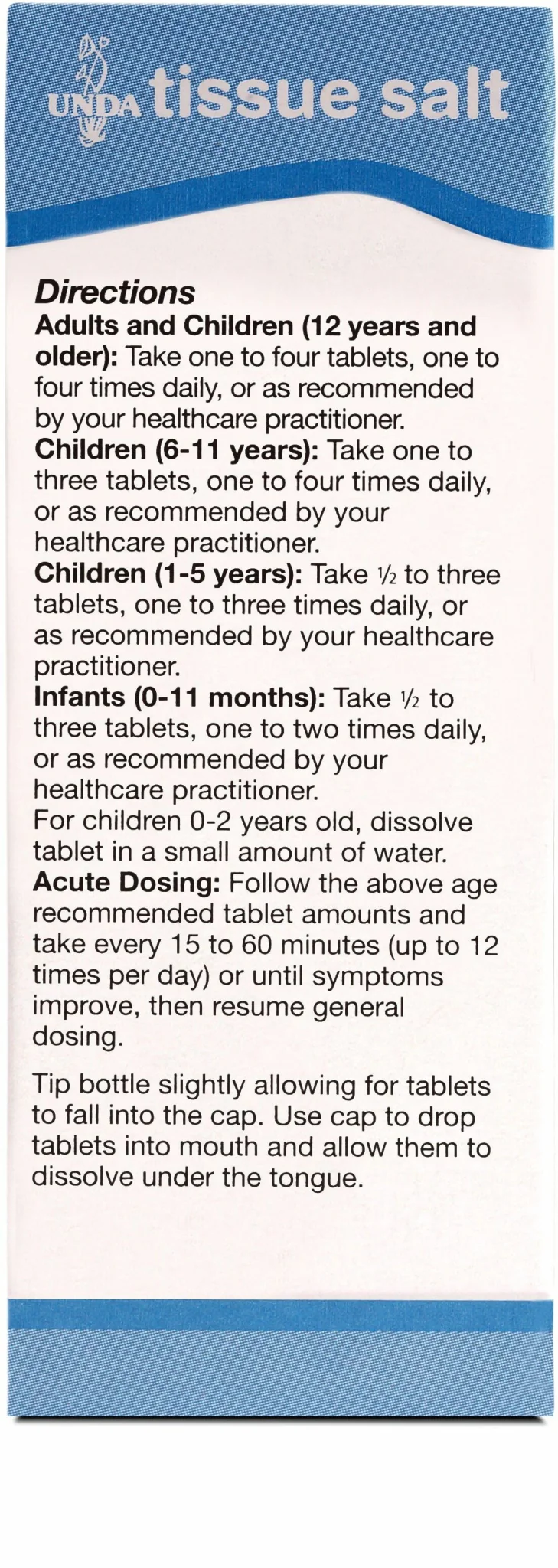 Mélange Combination by UNDA Tissue Salt – Mineral Balance & Homeopathic Support | 100 Tablets - Image 5