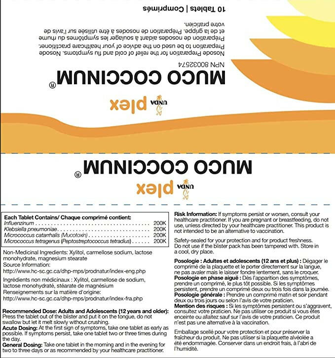 Muco Coccinum® 200 by UNDA Plex – Homeopathic Immune Support | 10 Tablets - Image 11