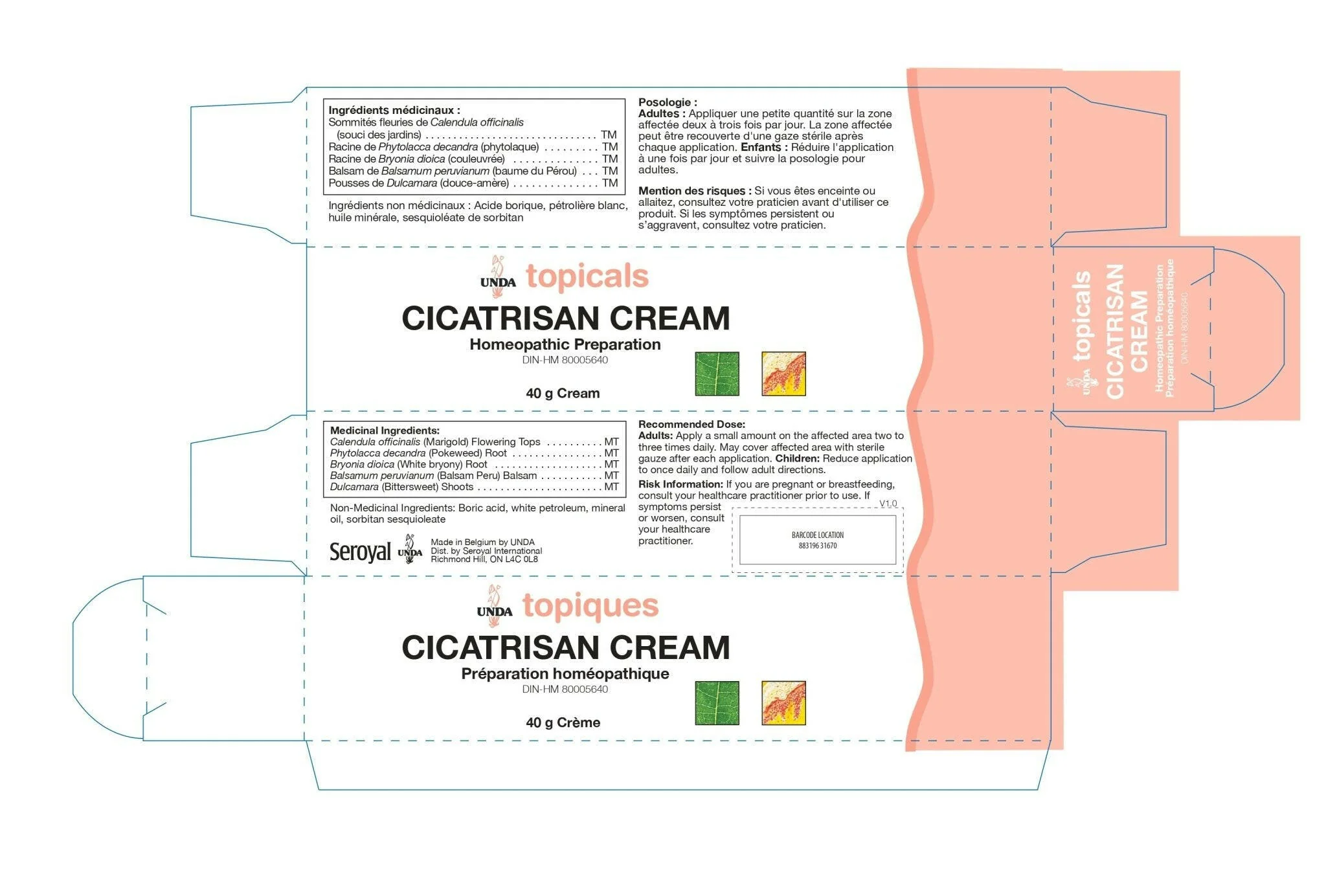 Cicatrisan Cream | Unda Topical | 1.4 oz (40 Grams) - Image 4