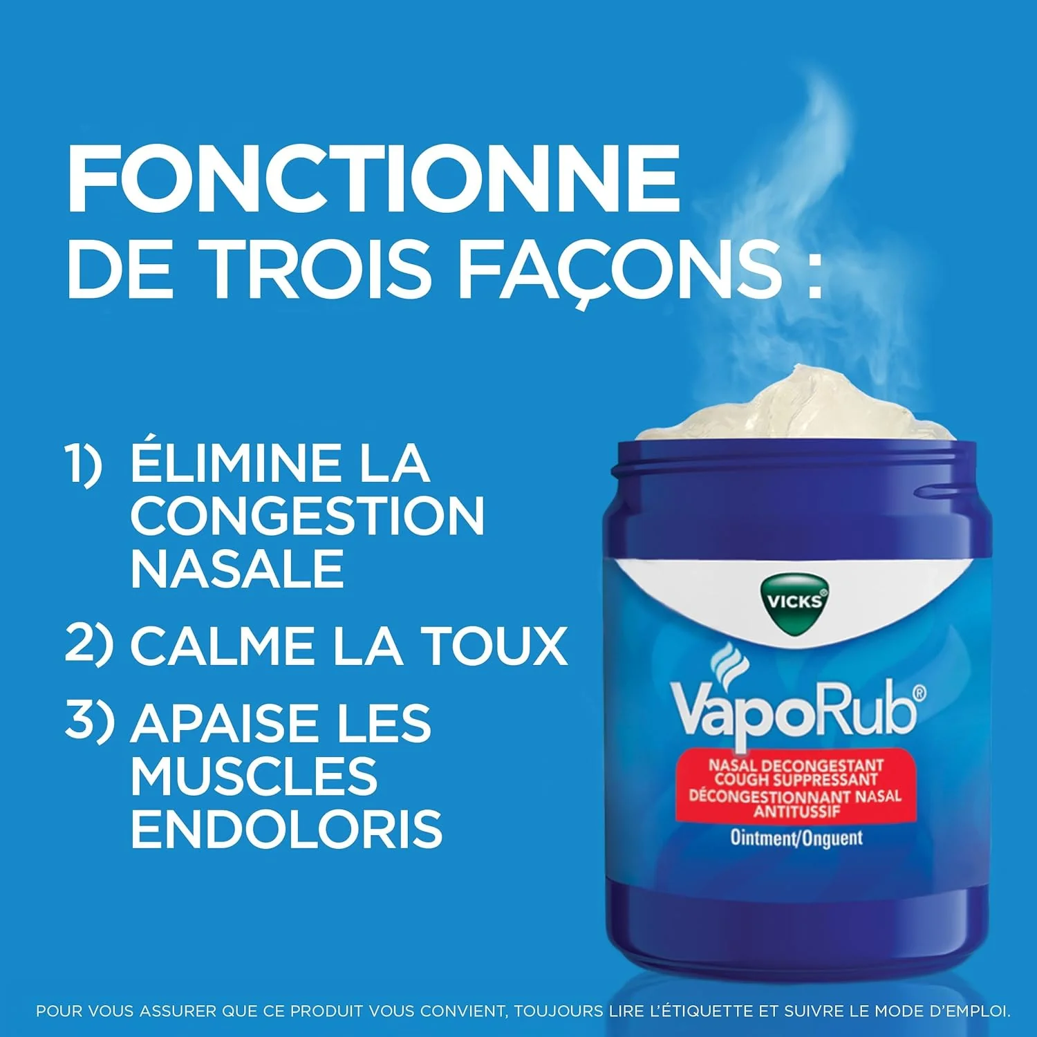 Vaporub Ointment | Vicks | 57, 115 or 190 mL - Image 11