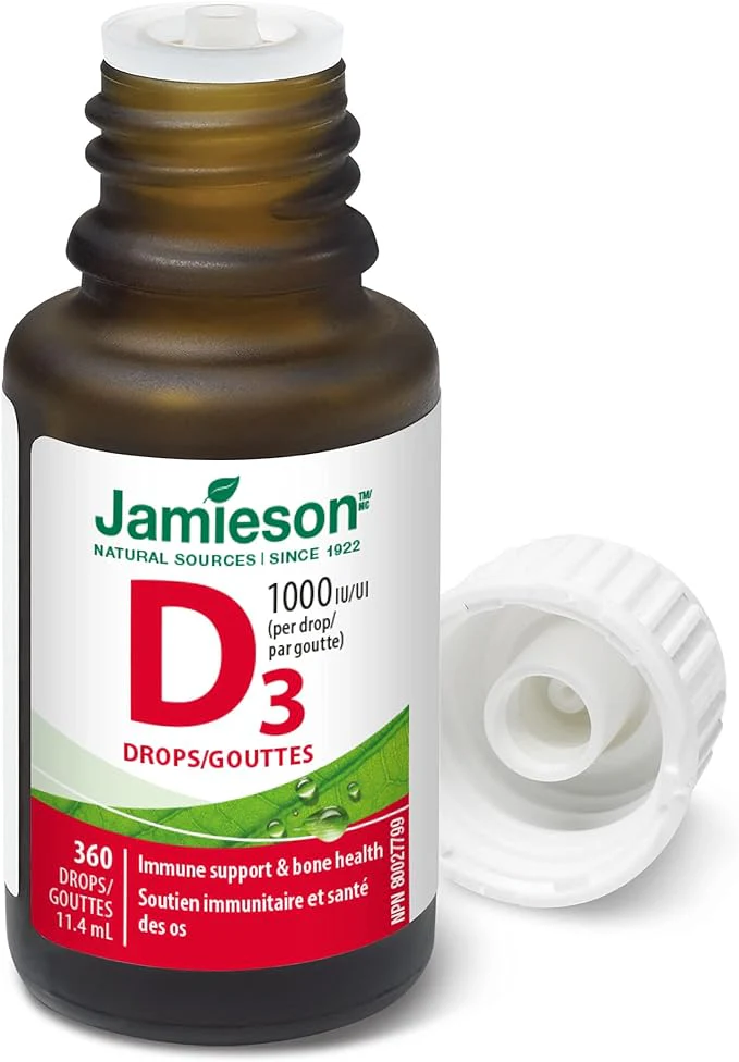 Vitamin D3 1,000 IU Drops | Jamieson™ | 11.4 mL - Image 3