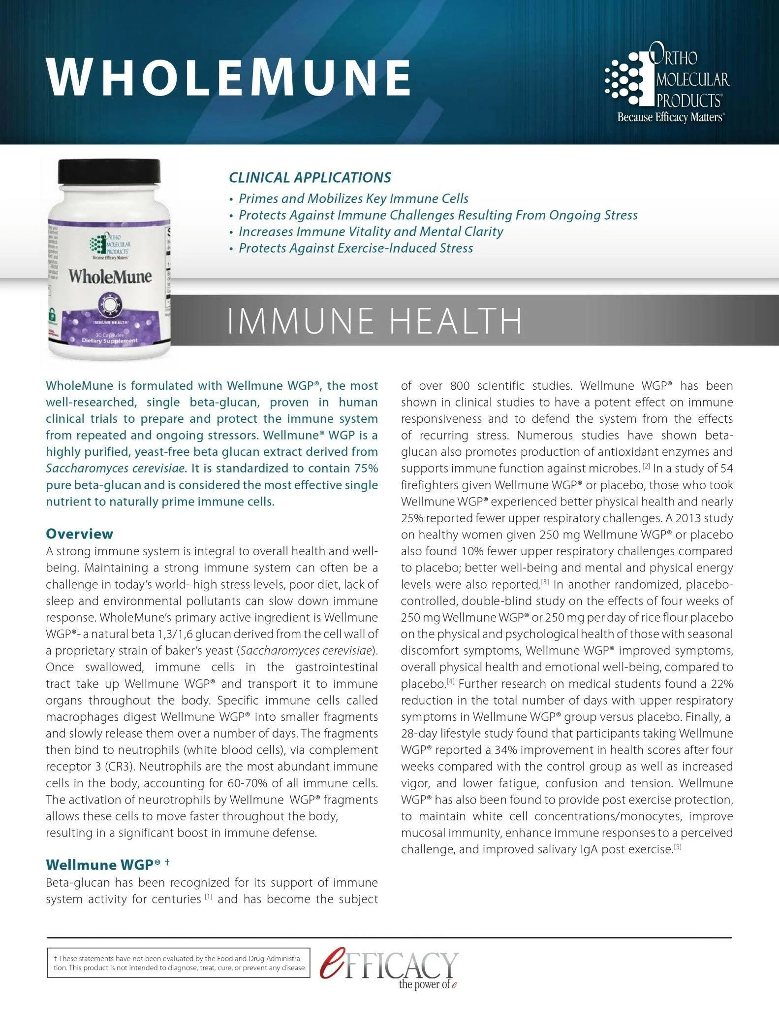 WholeMune | Ortho Molecular | 30 Capsules - Image 3