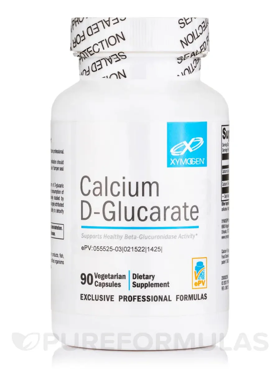 Calcium D-Glucarate | Xymogen® | 90 Capsules - Image 6